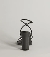 Endlessly Sleek Multi-Strap Block Heels