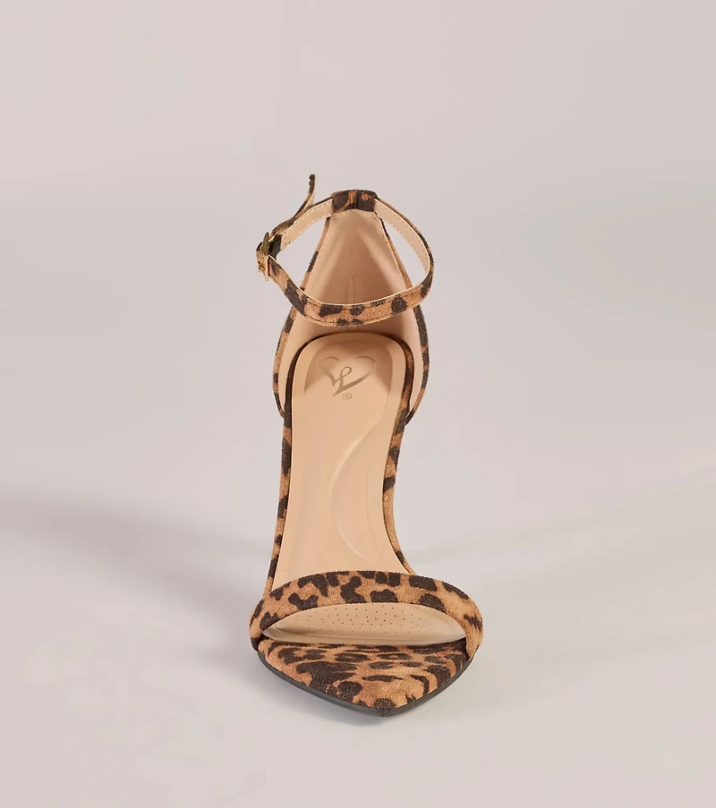 Wildly Luxe Leopard Print Stiletto Heels