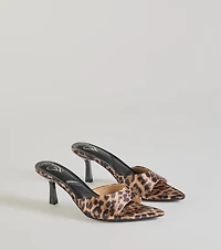 Wild Instinct Kitten Stiletto Heels