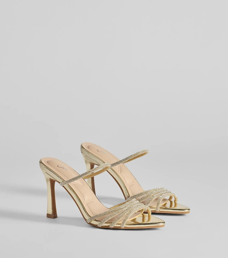 Endless Shine Rhinestone Stiletto Heels