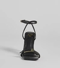 Buckled Up Stiletto Heels