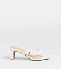 The Best Choice Thong Buckle Mules