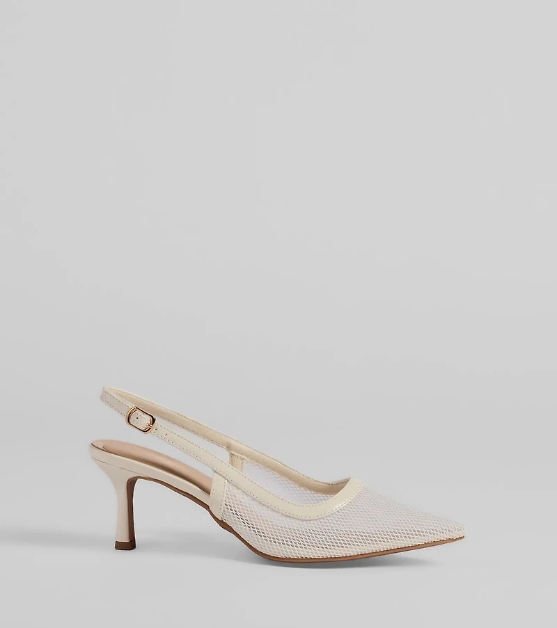 Poised Perfection Pointy Kitten Heel Pumps