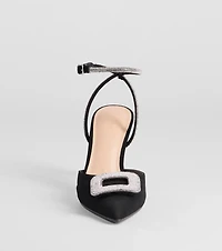 Luxe Night Out Rhinestone Stiletto Pumps