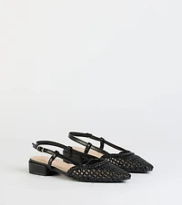Feels Like Spring Braided Slingback Sandals