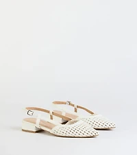 Feels Like Spring Braided Slingback Sandals
