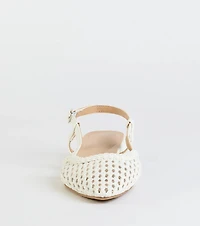 Feels Like Spring Braided Slingback Sandals