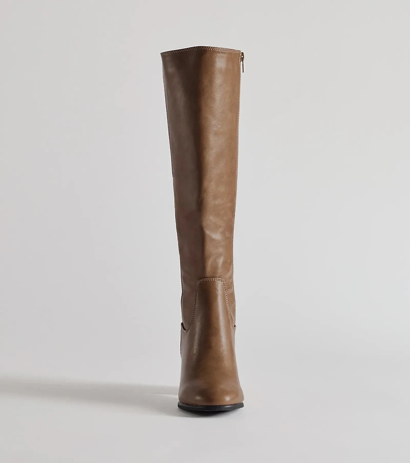 Uptown Girl Block Heel Boots