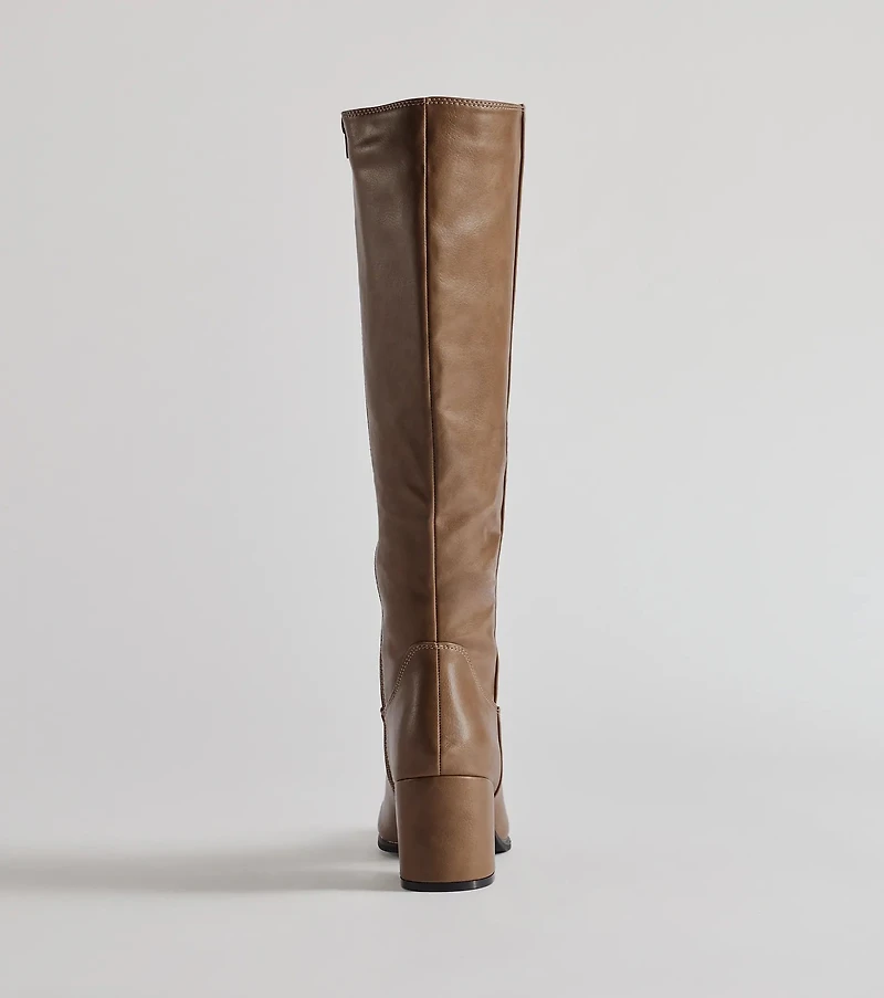 Uptown Girl Block Heel Boots