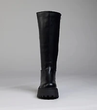 Edgy Essential Platform Lug Boots