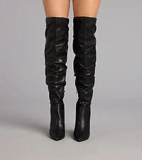 Season’s Sleek Thigh-High Stiletto Boots