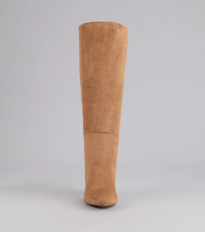 Fall For Me Wide Calf Knee-High Boots