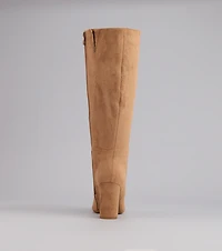 Fall For Me Wide Calf Knee-High Boots