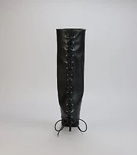 Point Taken Lace-Up Stiletto Boots