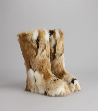 Wild Luxe Faux Fur Boots