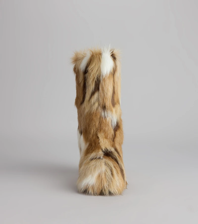Wild Luxe Faux Fur Boots