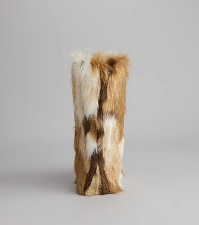 Wild Luxe Faux Fur Boots