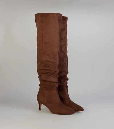 Higher Standards Kitten Heel Boots