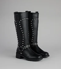 Street Ready Studded Moto Boots