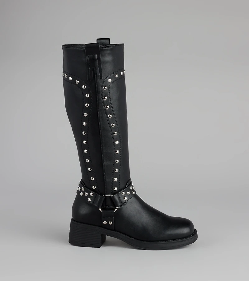Street Ready Studded Moto Boots