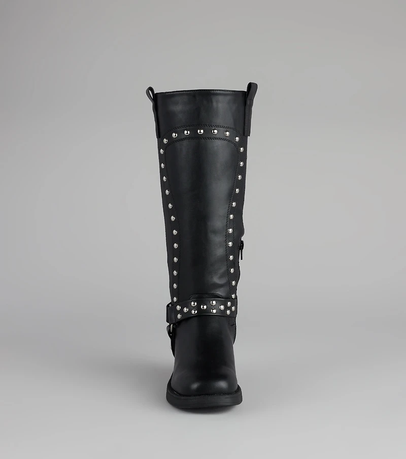 Street Ready Studded Moto Boots