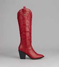 Ride or Shine Studded Cowboy Boots