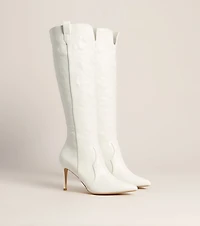 Polished Out West Stiletto Cowboy Boots