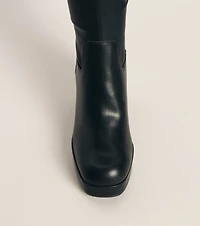 Strut Intent Faux Leather Boots