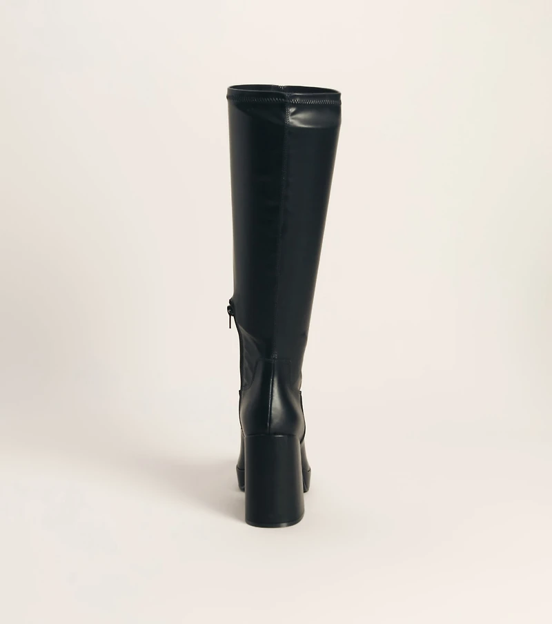 Strut Intent Faux Leather Boots