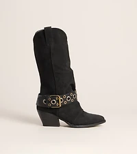 Extra Attitude Western Belted Boots