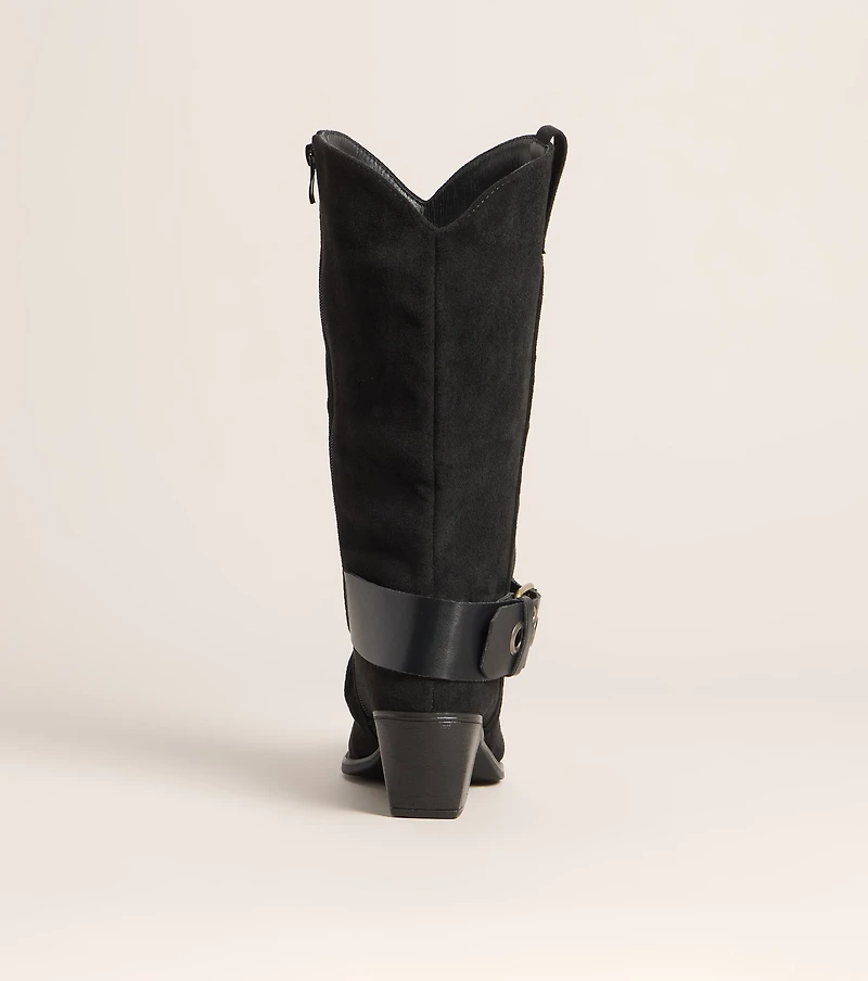 Extra Attitude Western Belted Boots