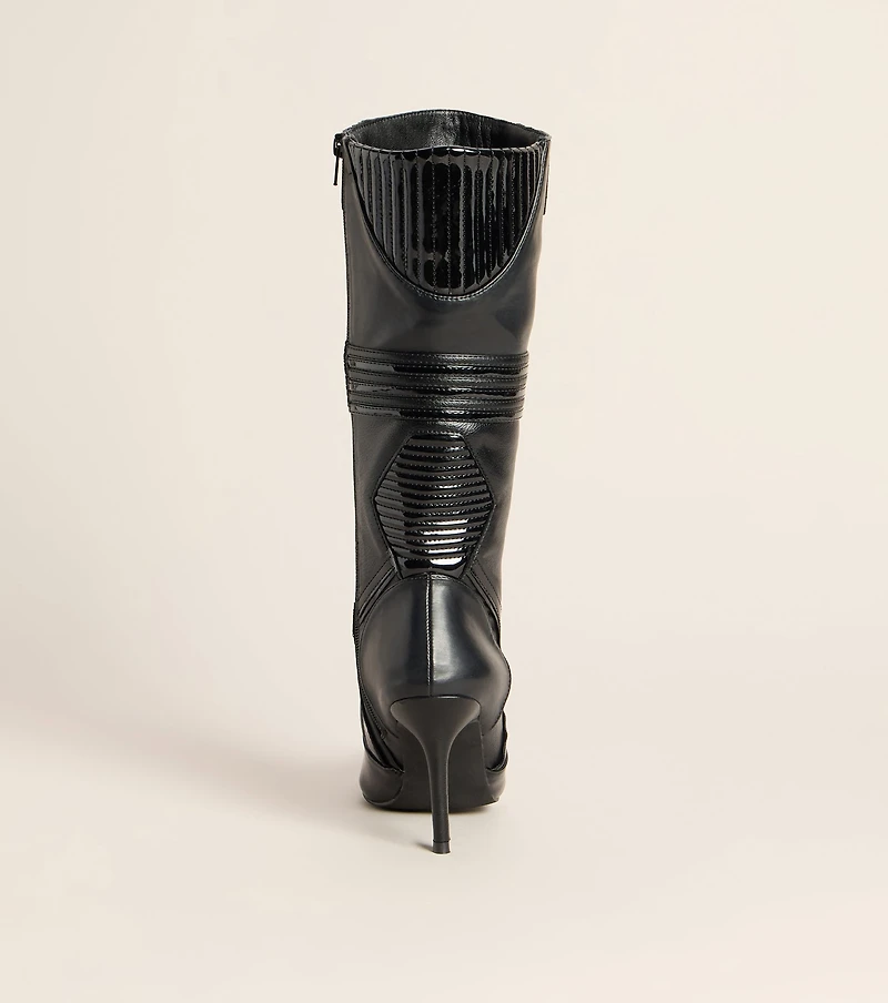No Speed Limit Moto Knee-High Boots