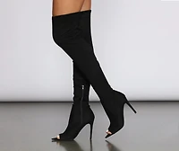 Thigh's The Limit Suede Boots