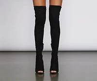Thigh's The Limit Suede Boots