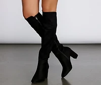 Walk All Over You Suede Boots