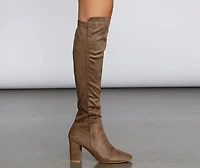 Walk All Over You Suede Boots