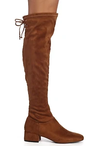 Get Low Faux Suede Boots