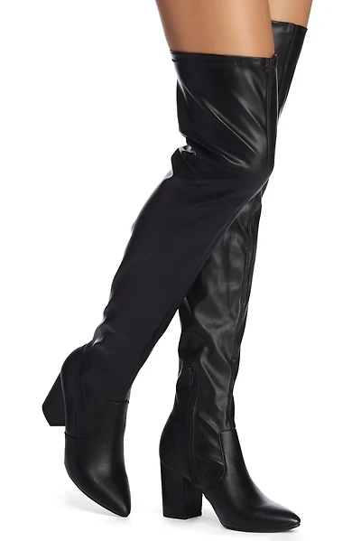 Chic The City PU Boots