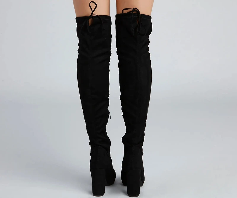 Step Out Style Over-The-Knee Boots