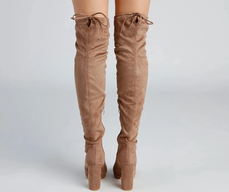 Step Out Style Over-The-Knee Boots