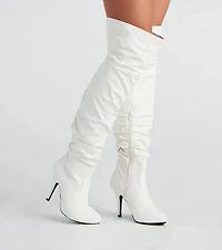 Work It Girl Over-The-Knee Boots