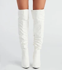 Work It Girl Over-The-Knee Boots