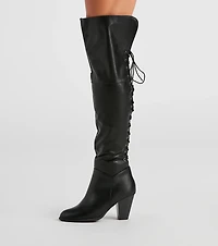 Rule The Scene Knee-High Boots