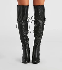 Rule The Scene Knee-High Boots