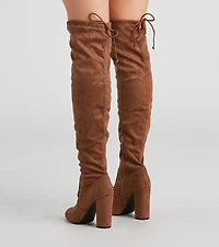 Smooth Like Me Over The Knee Boots
