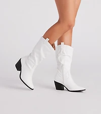 On A Western Kick Cowboy Boots