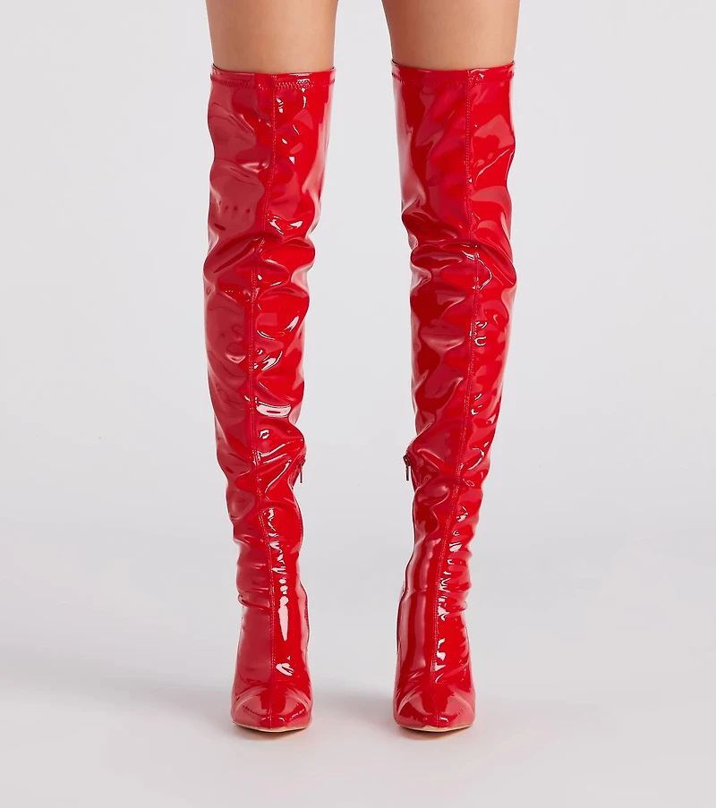 Smokin' Babe Thigh High Boots