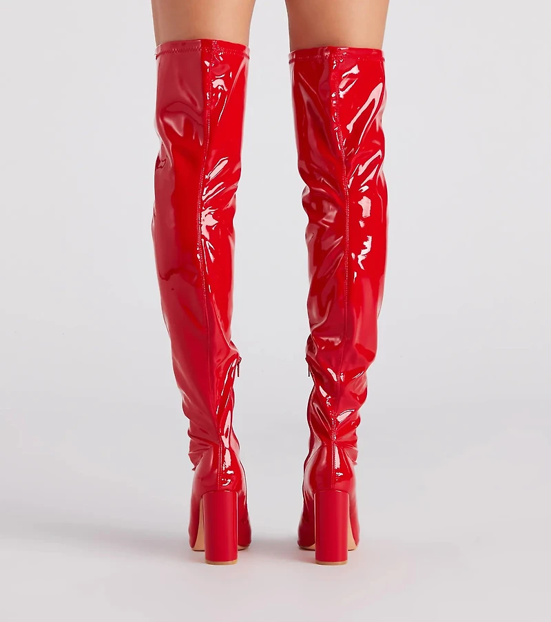 Smokin' Babe Thigh High Boots