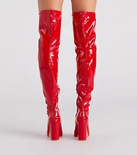 Smokin' Babe Thigh High Boots