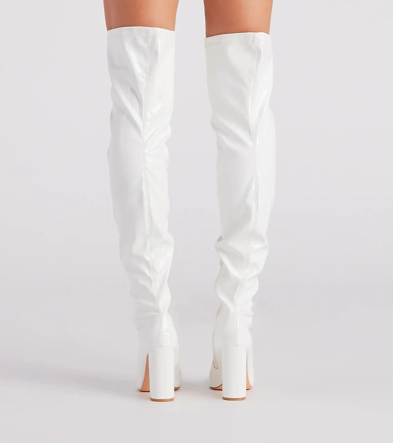 Smokin' Babe Thigh High Boots
